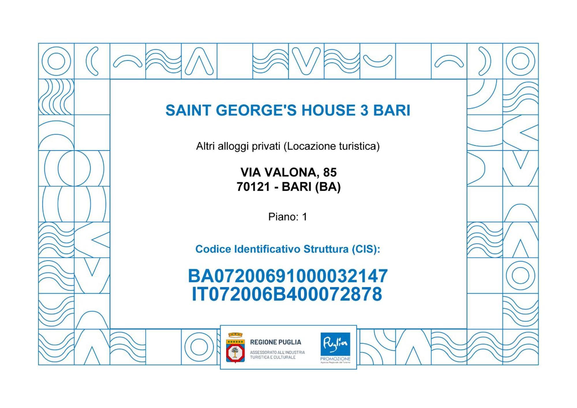 Saint George'S House 3 Bari Apartment Ngoại thất bức ảnh